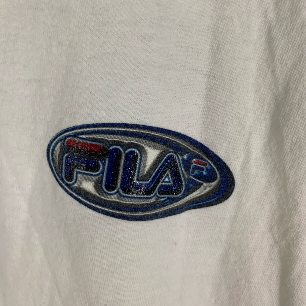 Vintage Fila Spellout T-shirt - Picture 3 of 5